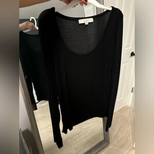 LOFT black blouse